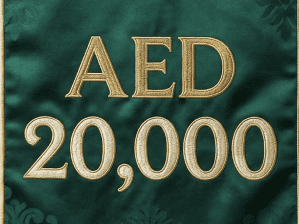 Earning AED20K per month?