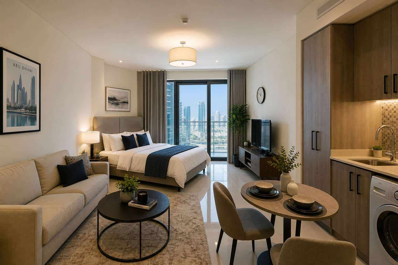 studio apartment sample image