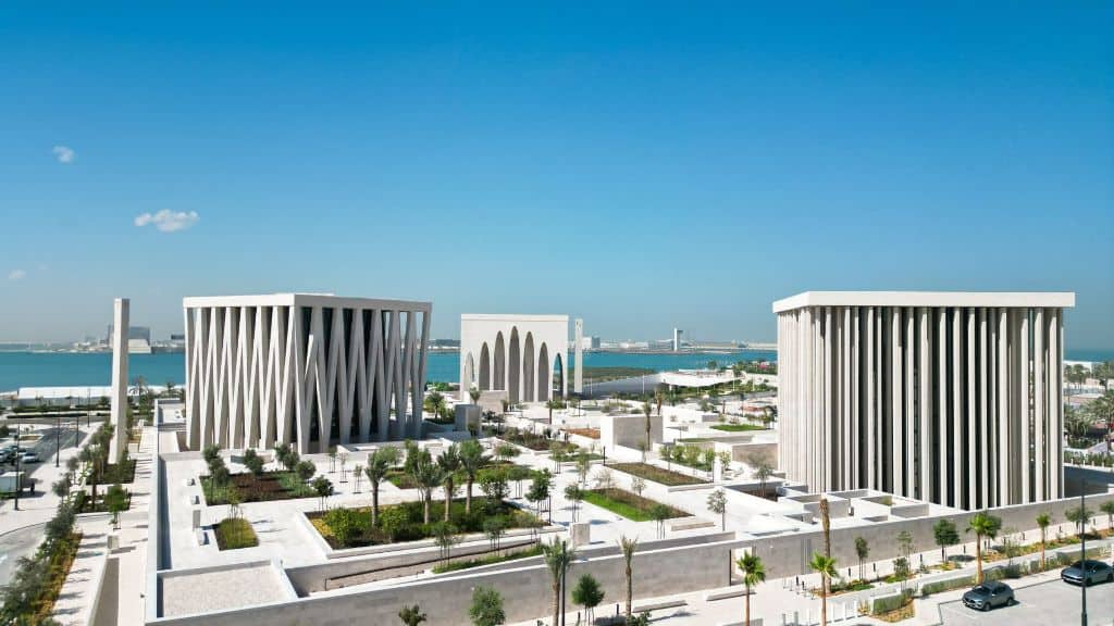 Abrahamic family house mosque church saadiyat island