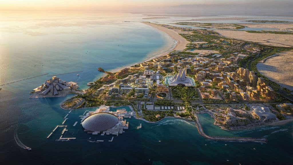 Saadiyat Island Cultural District abu Dhabi