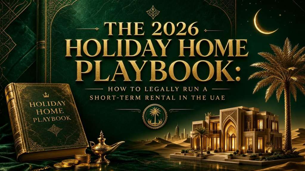 The 2026 Holiday Home Playbook: How to Legally Run a Short-Term Rental in the UAE