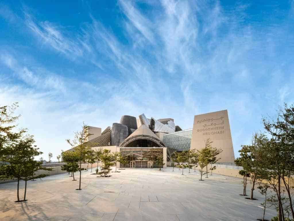 Guggenheim Abu Dhabi museum by Frank Gehry, Saadiyat Cultural District, Abu Dhabi