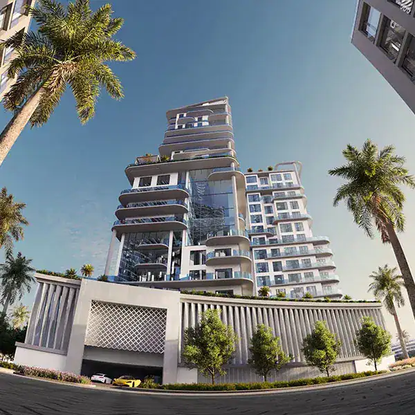 Radiant Garden Towers residential building on Al Reem Island