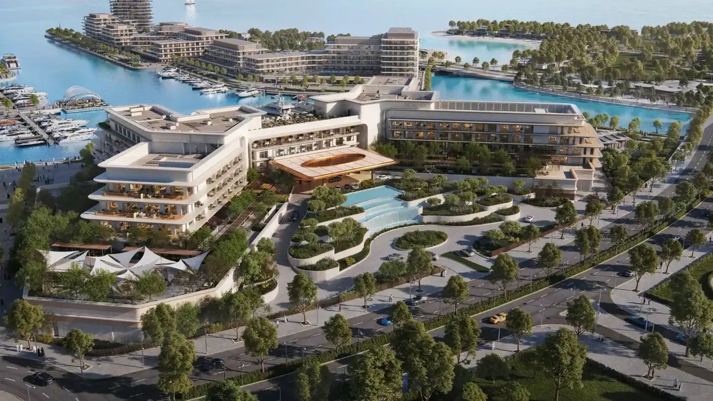 The Bristol hotel and residences beside Ramhan Marina